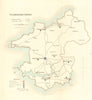 Pembrokeshire county map. Principal/contributory boroughs REFORM ACT.DAWSON 1832