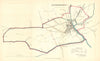 HAVERFORDWEST/HWLFFORDD borough/town plan. REFORM ACT. Wales. DAWSON 1832 map