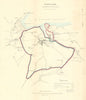 FISHGUARD/ABERGWAUN borough/town plan. REFORM ACT. Goodwick. DAWSON 1832 map
