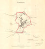 NARBERTH borough/town plan for the REFORM ACT. Wales. DAWSON 1832 old map