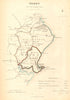 TENBY/DINBYCH-Y-PYSGOD borough/town plan. REFORM ACT. Wales. DAWSON 1832 map
