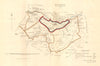KNIGHTON/TREFYCLO borough/town plan for the REFORM ACT. Wales. DAWSON 1832 map