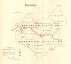 Leicestershire county map. Divisions boroughs electoral. REFORM ACT. DAWSON 1832