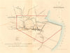 DINGWALL borough/town plan for the REFORM ACT. Highlands, Scotland 1832 map