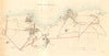 BANFF & MACDUFF borough/town plan for the REFORM ACT. Scotland. DAWSON 1832 map