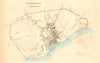 ABERBROTHWICK (ARBROATH) borough/town plan REFORM ACT. Scotland. DAWSON 1832 map