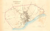 ABERBROTHWICK (ARBROATH) borough/town plan REFORM ACT. Scotland. DAWSON 1832 map