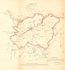 AMLWCH borough/town plan for the REFORM ACT. Wales. DAWSON 1832 old map