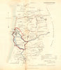 ABERYSTWYTH borough/town plan. REFORM ACT. Llanbadarnfawr Wales. DAWSON 1832 map