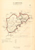 LAMPETER/LLAMBED borough/town plan. REFORM ACT. Cwmann. Wales. DAWSON 1832 map