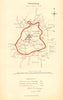 WREXHAM/WRECSAM borough/town plan. REFORM ACT. Rhosnesni. Wales. DAWSON 1832 map