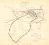 DEVIZES borough/town plan REFORM ACT. Caen Hill Locks Wiltshire. DAWSON 1832 map