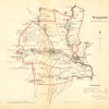 WILTON borough/town plan. REFORM ACT. Salisbury. Wiltshire. DAWSON 1832 map