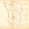NORTHALLERTON borough/town plan. REFORM ACT. Brompton Romanby. DAWSON 1832 map