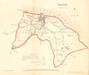 WHITBY borough/town plan. REFORM ACT. Hawsker. Yorkshire. DAWSON 1832 old map