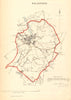 BRADFORD borough/town plan. REFORM ACT. Little Horton Yorkshire. DAWSON 1832 map