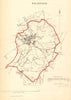 BRADFORD borough/town plan. REFORM ACT. Little Horton Yorkshire. DAWSON 1832 map