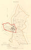HALIFAX borough/town plan. REFORM ACT. Northowram. Yorkshire. DAWSON 1832 map