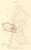 HALIFAX borough/town plan. REFORM ACT. Northowram. Yorkshire. DAWSON 1832 map