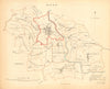 RIPON borough/town plan. REFORM ACT. Bishop Monckton. Yorkshire. DAWSON 1832 map