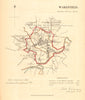 WAKEFIELD borough/town plan. REFORM ACT. Stanley. Yorkshire. DAWSON 1832 map