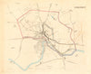 BRECHIN borough/town plan for the REFORM ACT. Scotland 1832 old antique map