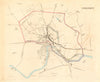 BRECHIN borough/town plan for the REFORM ACT. Scotland 1832 old antique map