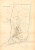 MONTROSE borough/town plan for the REFORM ACT. Scotland 1832 old antique map