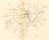 CUPAR borough/town plan for the REFORM ACT. Scotland 1832 old antique map