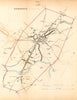KILMARNOCK borough/town plan for the REFORM ACT. Riccarton. Scotland 1832 map