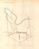 RUTHERGLEN borough/town plan for the REFORM ACT. Scotland 1832 old antique map