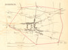AIRDRIE borough/town plan for the REFORM ACT. Scotland 1832 old antique map