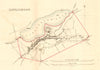 LINLITHGOW borough/town plan for the REFORM ACT. Scotland 1832 old antique map
