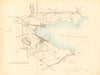 CAMPBELTOWN borough/town plan. REFORM ACT. Campbelltown. Scotland 1832 old map