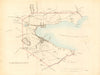 CAMPBELTOWN borough/town plan. REFORM ACT. Campbelltown. Scotland 1832 old map