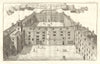 'The Prospect of Bridewell'. Palace/Prison. London. STOW/STRYPE 1720 old print