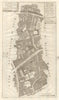 'Lime Street Ward'. Leadenhall/Gracechurch St. City/London. STOW/STRYPE 1720 map