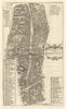 'Bishopsgate Street Ward'. Spitalfields. City of London. STOW/STRYPE 1720 map