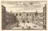 'The Prospect of Guildhall'. City of London. STOW/STRYPE 1720 old print