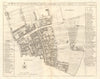 'St Giles Cripplegate without'. Old Street. Bunhill Fields. STOW/STRYPE 1720 map