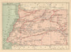 EQUATORIAL GUINEA ECUATORIAL. Muni Guinea continental Espanola. MARTIN c1911 map