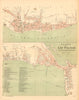 LAS PALMAS. Plano antiguo de la cuidad. Antique town/city plan. MARTIN c1911 map