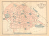 CIUDAD REAL. Plano antiguo de la cuidad Antique town/city plan. MARTIN c1911 map