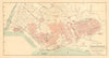 TARRAGONA. Plano antiguo de la cuidad. Antique town/city plan. MARTIN c1911 map
