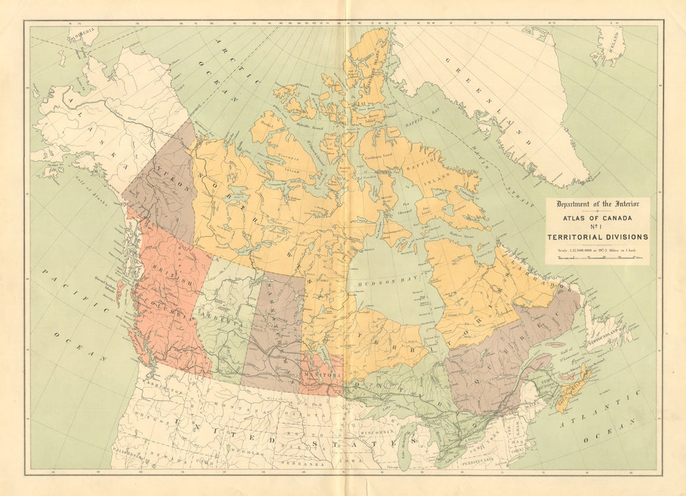 CANADA. Provinces & territories. Manitoba "postage stamp". WHITE 1906 old map