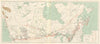 CANADA RESOURCES. Metals minerals gas oil gold coal. Metals WHITE 1906 map