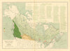 CANADA FORESTS. Cordilleran. Prairis. Parks. Timber reserves. WHITE 1906 map
