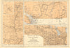 CANADA TELEPHONE CABLES. Manitoba SK Alberta British Columbia Yukon 1906 map