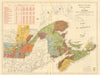 CANADA Railways. Quebec/Maritime Provinces. Intercolonial. Grand Trunk 1906 map