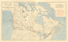 CANADA Transcontinental railways Canadian Pacific Grand Trunk Mackenzie 1906 map